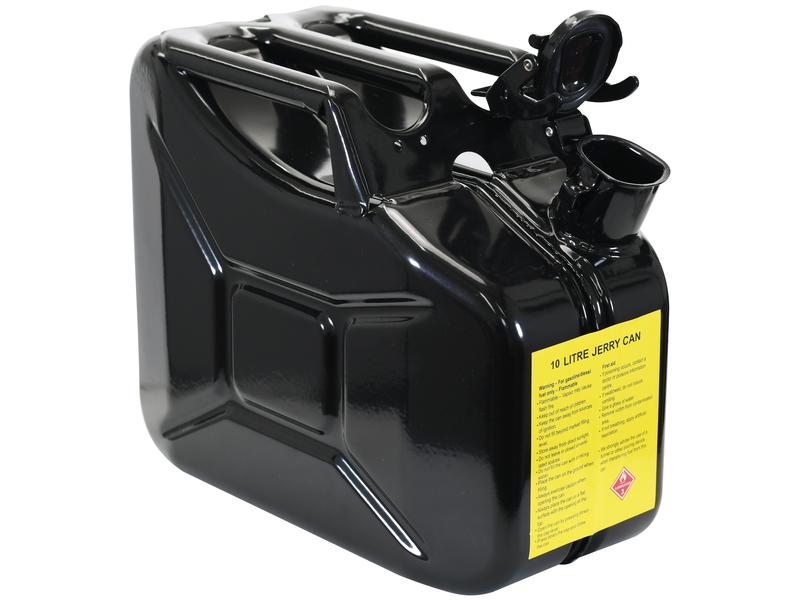 Metal Jerri can - Preto 10 lts (diesel) (S.21696)