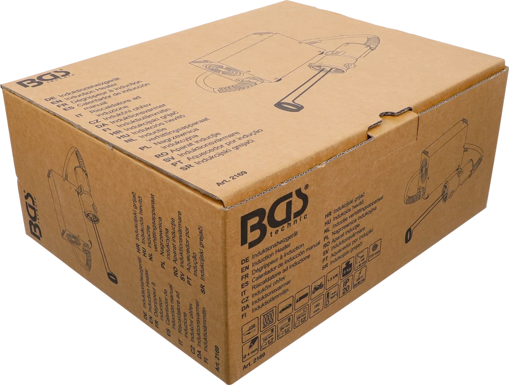 Aquecedor por indução | 1,5 kW