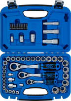 Conjunto de Chaves de Caixa de Passagem Gear Lock | 4,5-25 mm | 52 Peças