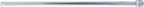 Extensão | 6,3 mm (1/4") | 300 mm