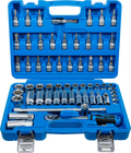 Conjunto de Chaves de Caixa Pro Torque 3/8" | Polegadas | 61 Peças