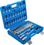 Conjunto de Chaves de Caixa Pro Torque 3/8" | Polegadas | 61 Peças