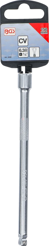 Extensão basculante | 6,3 mm (1/4") | 150 mm