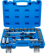 Conjunto de Chaves de Caixa Pro Torque 1/2" | 8-32 mm | 27 Peças