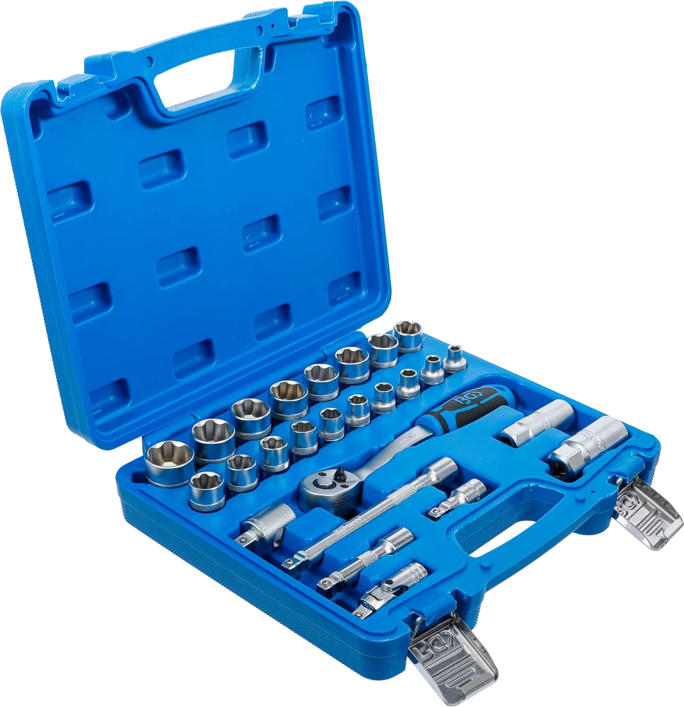 Conjunto de Chaves de Caixa Super Lock 3/8" | 26 Peças