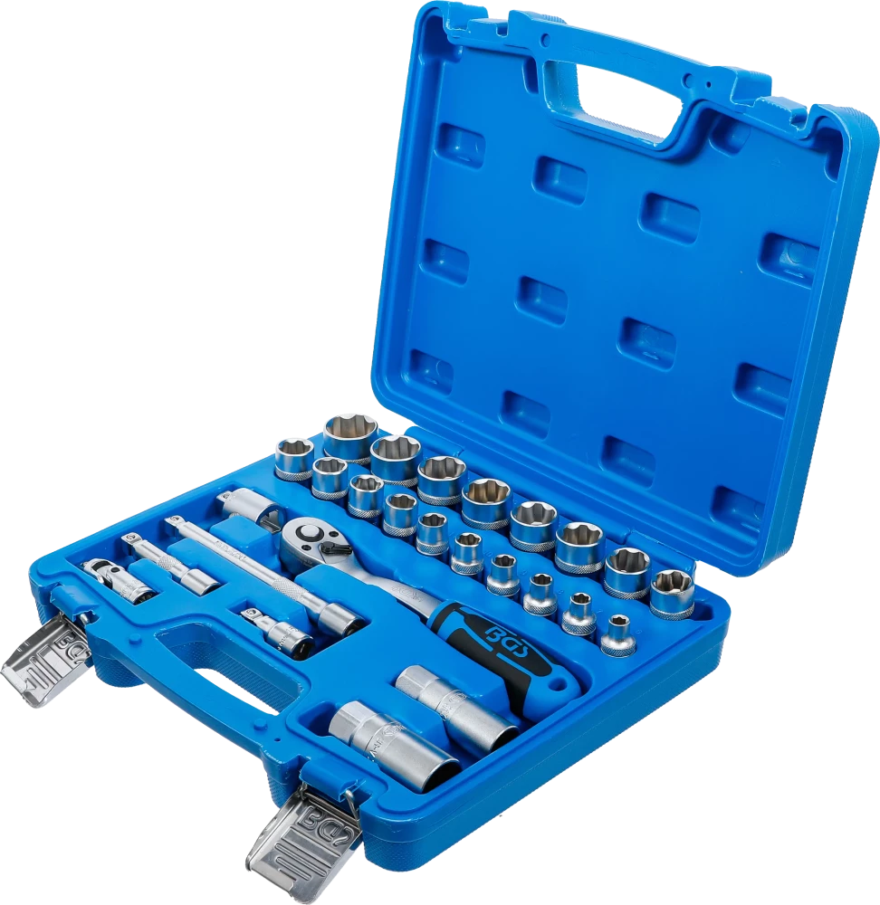 Conjunto de Chaves de Caixa Super Lock 3/8" | 26 Peças