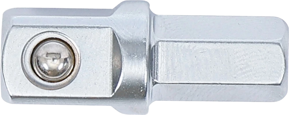 Adaptador de roquete para pontas | Sextavado externo 8 mm (5/16") - Quadrado externo 10 mm (3/8") | 30 mm