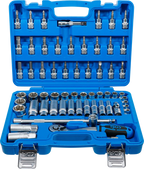Conjunto de Chaves de Caixa Super Lock 3/8" | 61 Peças