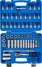 Conjunto de Chaves de Caixa Super Lock 3/8" | 61 Peças