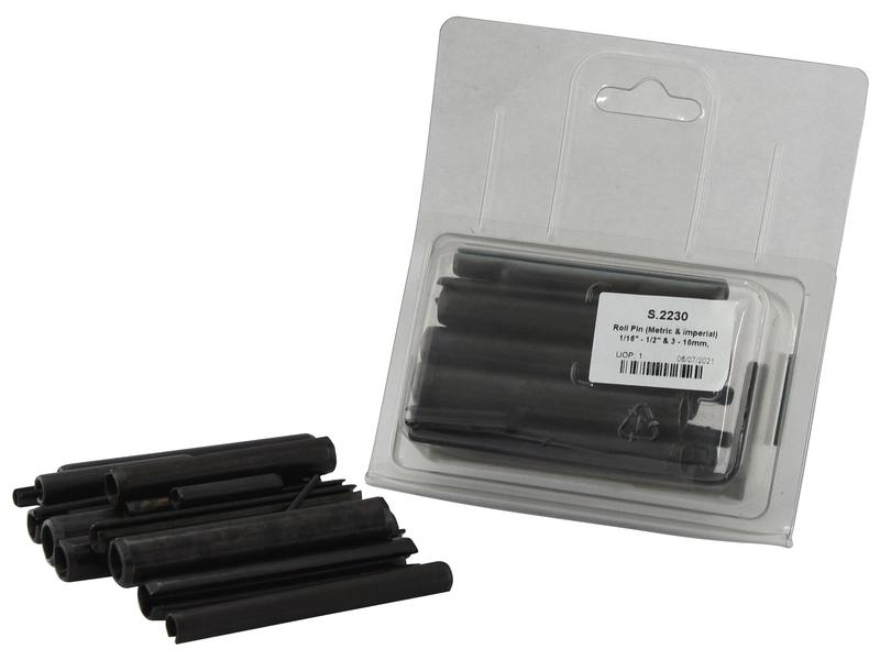 Agripak. 36 un. Cavilhas elásticas (mét., pol.) (S.2230)