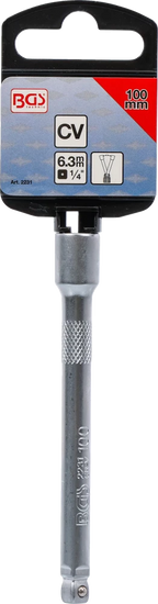 Extensão basculante | 6,3 mm (1/4") | 100 mm