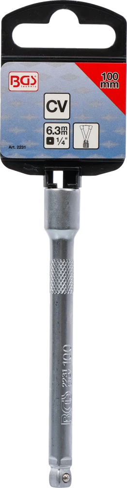 Extensão basculante | 6,3 mm (1/4") | 100 mm
