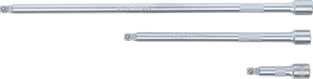 Conjunto de extensões basculantes | 6,3 mm (1/4") | 50 / 150 / 250 mm | 3 peças