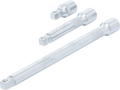 Conjunto de extensões basculantes | 12,5 mm (1/2") | 50 / 125 / 250 mm | 3 peças