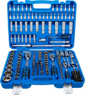 Conjunto de Chaves de Caixa Pro Torque 1/4"+3/8"+1/2" | 192 Peças