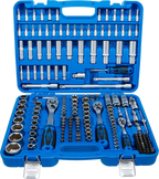 Conjunto de Chaves de Caixa Pro Torque 1/4"+3/8"+1/2" | 192 Peças