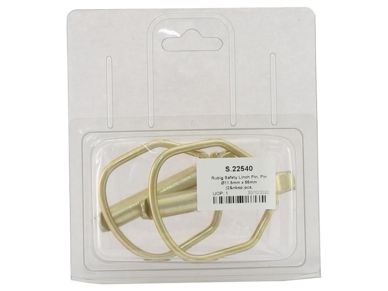 Agripak 2 un. Cavilha, 11.5mm x 55mm (S.22540)