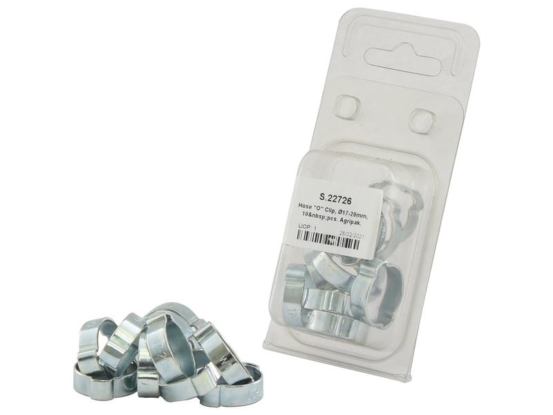 Agripak 10 un. Abraçadeira, ⌀17-20mm (S.22726)