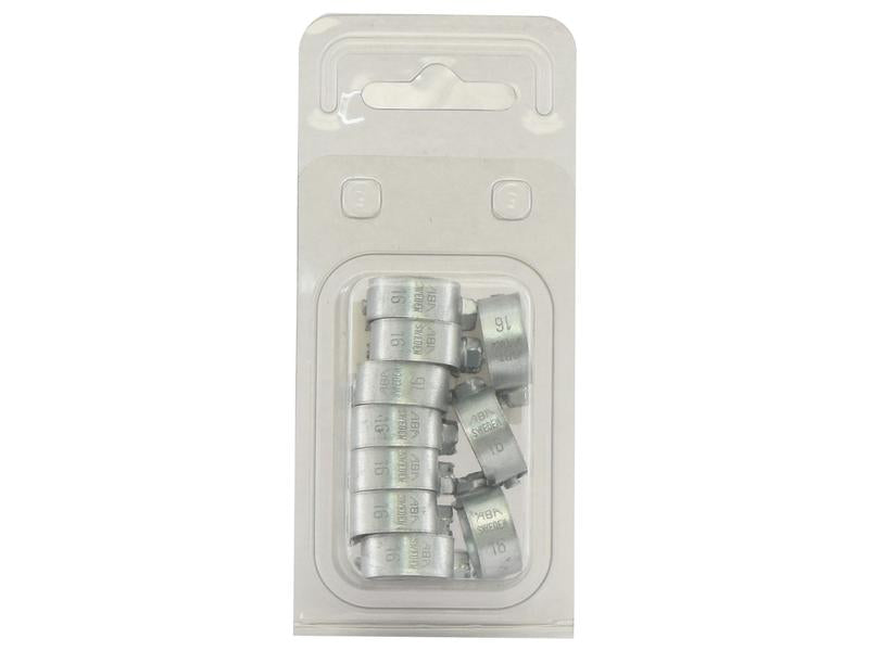 Agripak 10 un. Mini abraçadeira, 15 - 17mm (S.22738)