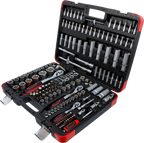 Conjunto de Chaves de Caixa 1/4"+3/8"+1/2" | 172 Peças