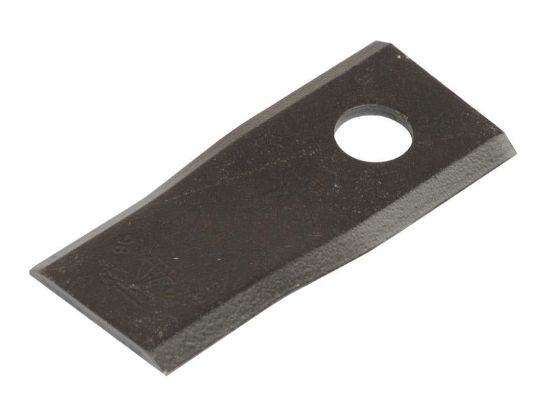 Faca - Twisted blade, bottom edge sharp & parallel - 98x45x3.5mm - Orifício Ø16.5mm - Dt. - para Fort-Morra Aplicavel em: 98DX (S.22871)