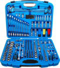 Conjunto de Chaves de Caixa Gear Lock 1/4"+3/8"+1/2" | 218 Peças