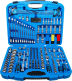 Conjunto de Chaves de Caixa Gear Lock 1/4"+3/8"+1/2" | 218 Peças
