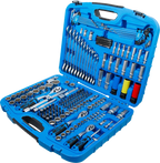 Conjunto de Chaves de Caixa Gear Lock 1/4"+3/8"+1/2" | 218 Peças
