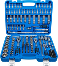 Conjunto de Chaves de Caixa Super Lock 1/4"+3/8"+1/2" | 192 Peças