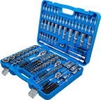 Conjunto de Chaves de Caixa Super Lock 1/4"+3/8"+1/2" | 192 Peças