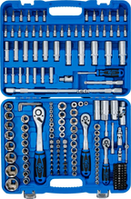 Conjunto de Chaves de Caixa Super Lock 1/4"+3/8"+1/2" | 192 Peças
