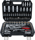 Conjunto de Chaves de Caixa Super Lock 1/4"+1/2" | 94 Peças