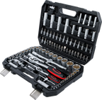 Conjunto de Chaves de Caixa Super Lock 1/4"+1/2" | 94 Peças