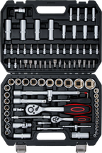 Conjunto de Chaves de Caixa Super Lock 1/4"+1/2" | 94 Peças