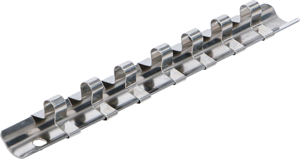 Calha de encaixe com 7 clipes | 6,3 mm (1/4")