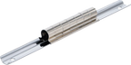 Calha de encaixe com 7 clipes | 12,5 mm (1/2")