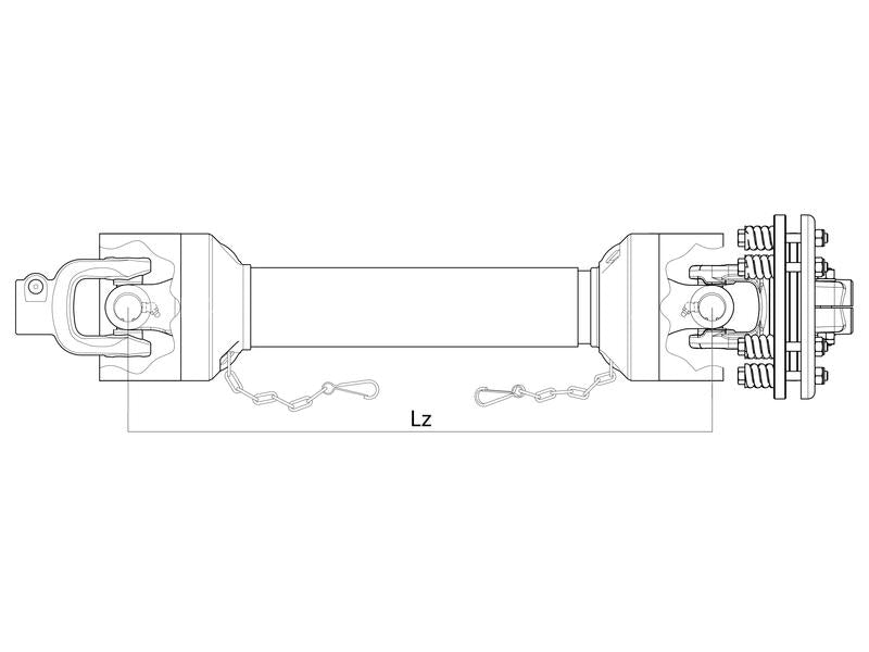 Sparex Transmissão B8-1200 com embraiagem (S.23204)