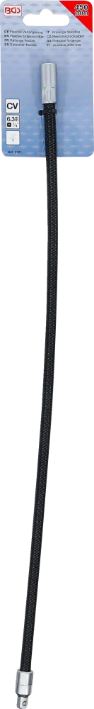 Extensão flexível | 6,3 mm (1/4") | 450 mm