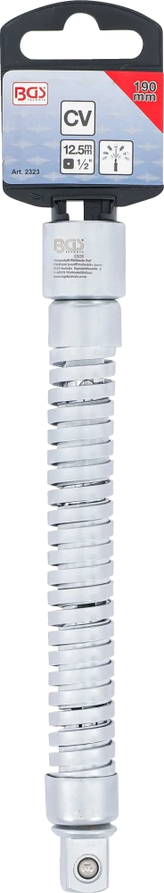 Extensão flexível | 12,5 mm (1/2") | 190 mm