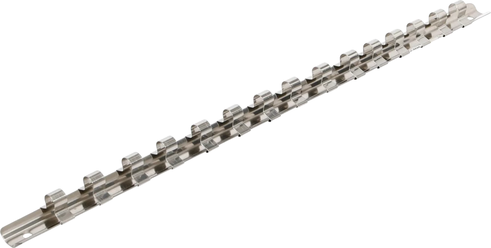 Calha de encaixe com 15 clipes | 10 mm (3/8")