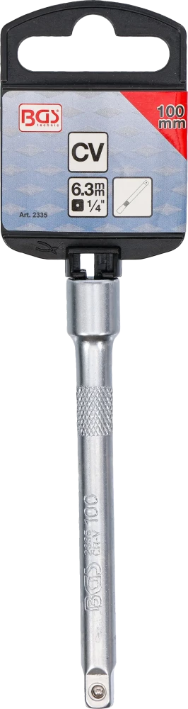 Extensão | 6,3 mm (1/4") | 100 mm