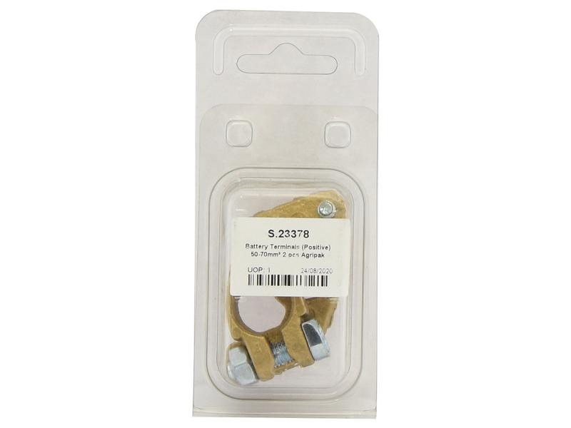 Agripak 2 un. Term. bat. (Positivo) 50-70mm (S.23378)