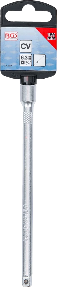 Extensão | 6,3 mm (1/4") | 150 mm