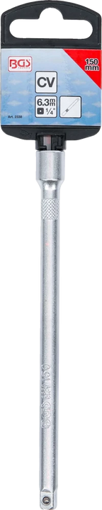 Extensão | 6,3 mm (1/4") | 150 mm