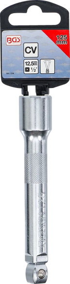 Extensão basculante | 12,5 mm (1/2") | 125 mm