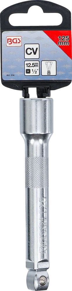 Extensão basculante | 12,5 mm (1/2") | 125 mm