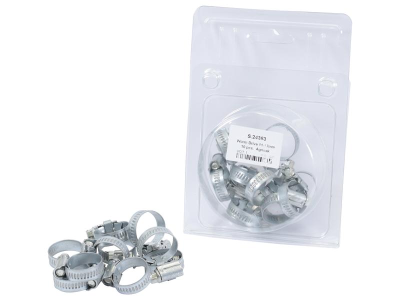 Agripak 10 un. Abraçadeira 12 - 22mm (S.24383)