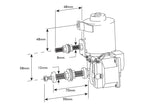 Motor limpa vidros 12V (S.24711)