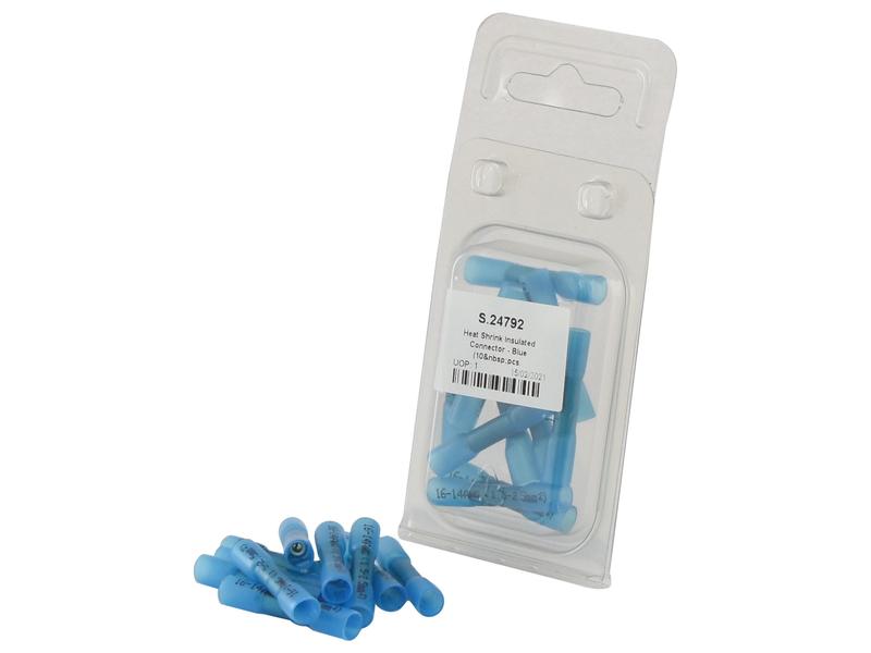 Terminal Termo Retrátil - Azul (10 un. -Agripak) (S.24792)