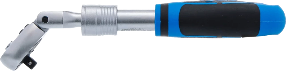 Roquete reversível, extensível, articulado | Saída de quadrado externo 6,3 mm (1/4") | 210 - 250 mm